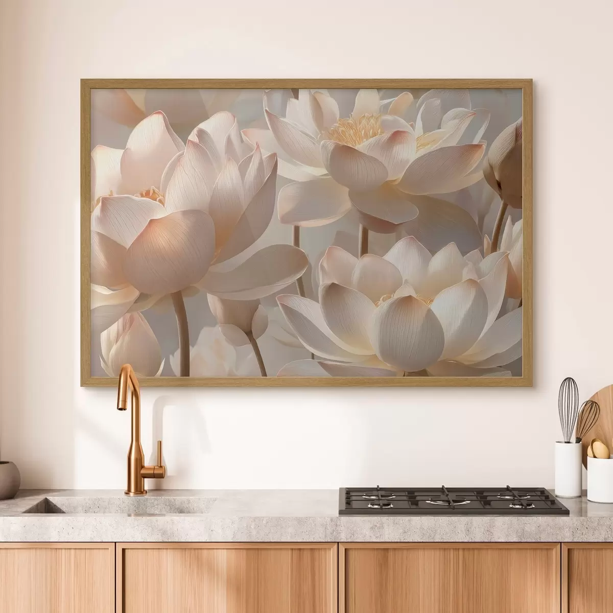 Poster Nénuphars et lotus délicats f51092