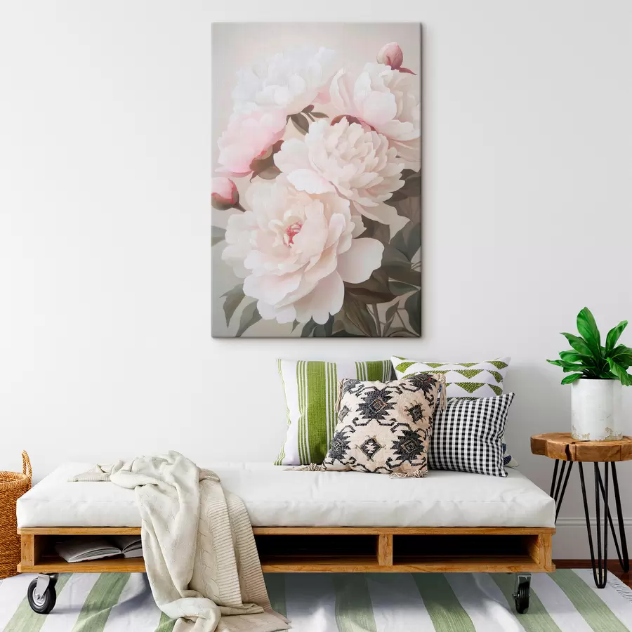 Tableau Pivoines s51153