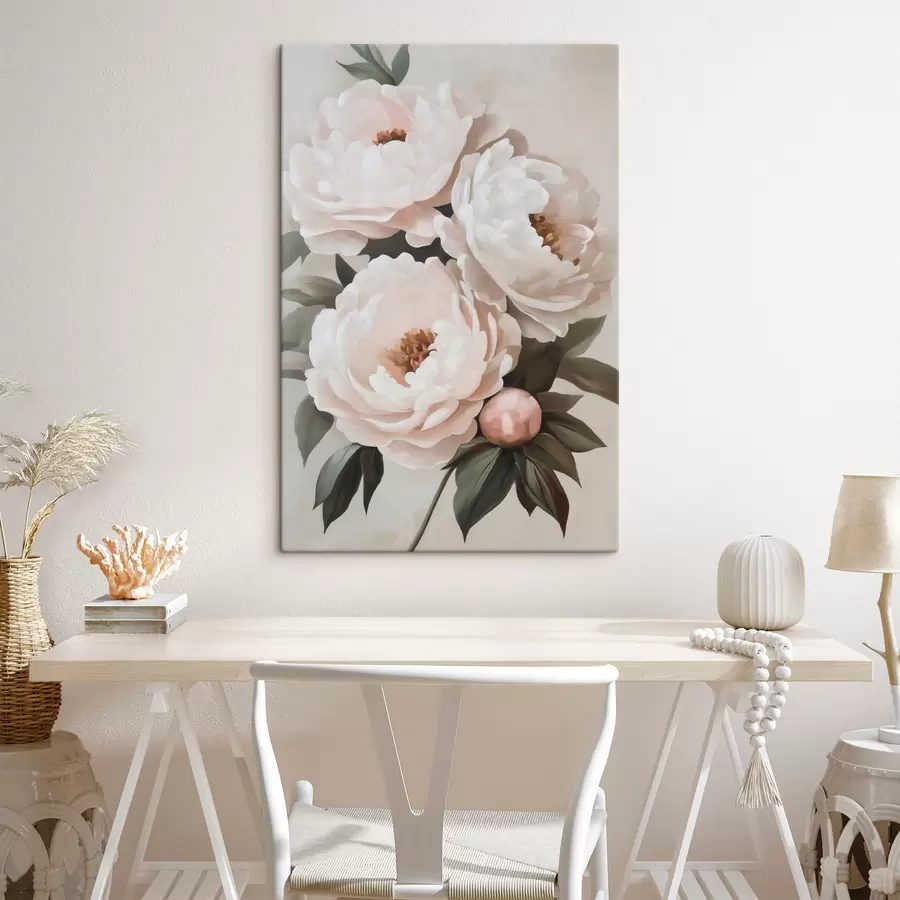 Tableau Pivoines s51154