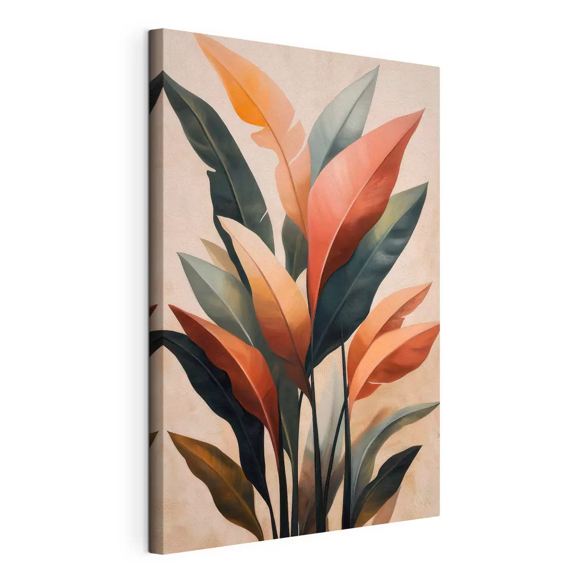 Tableau Feuilles abstraites s51156