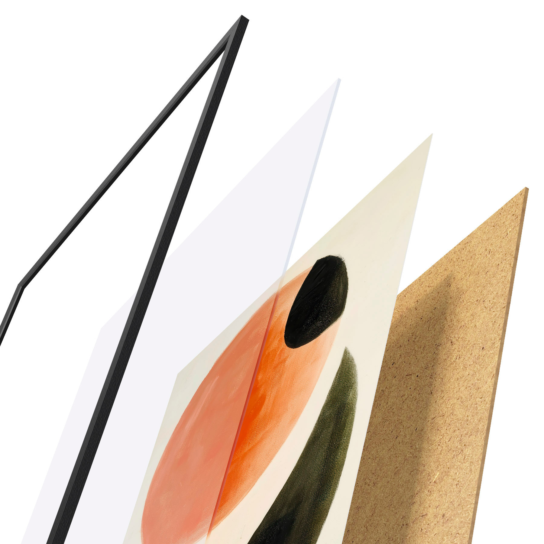 Poster Abstraction géométrique f51148