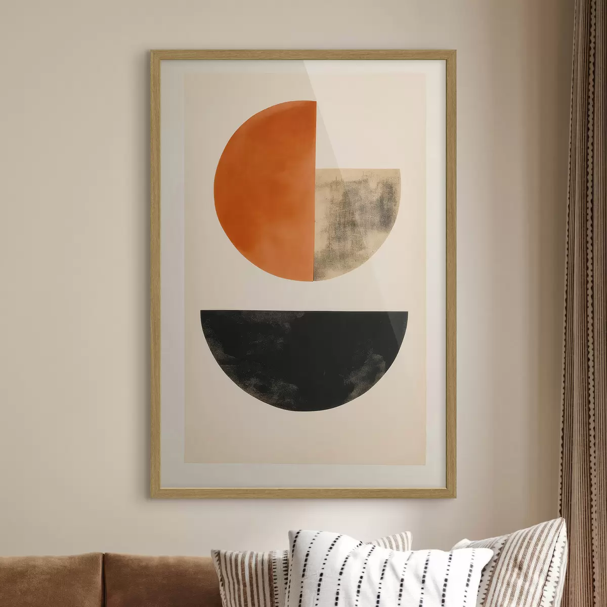 Poster Abstraction géométrique f51149