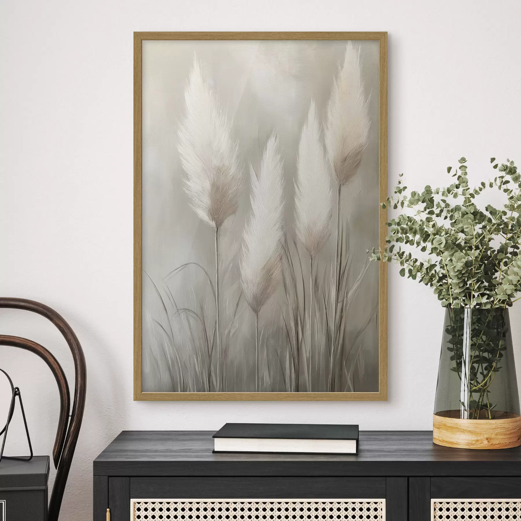 Papier peint Herbe de la pampa f51151