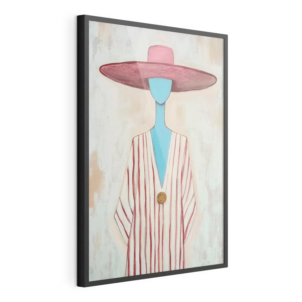 Poster Tableau représentant une figure féminine abstraite f51152