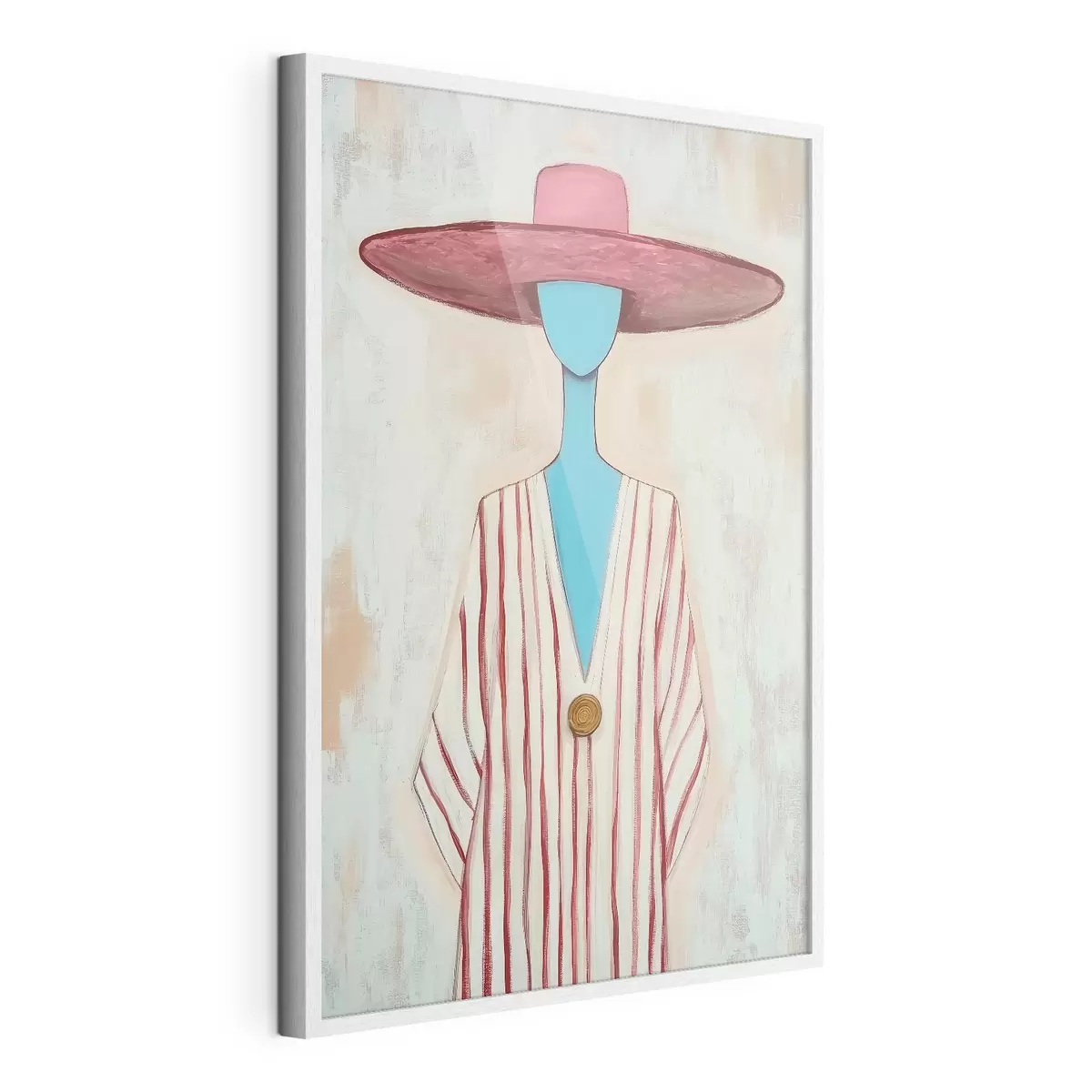 Poster Tableau représentant une figure féminine abstraite f51152