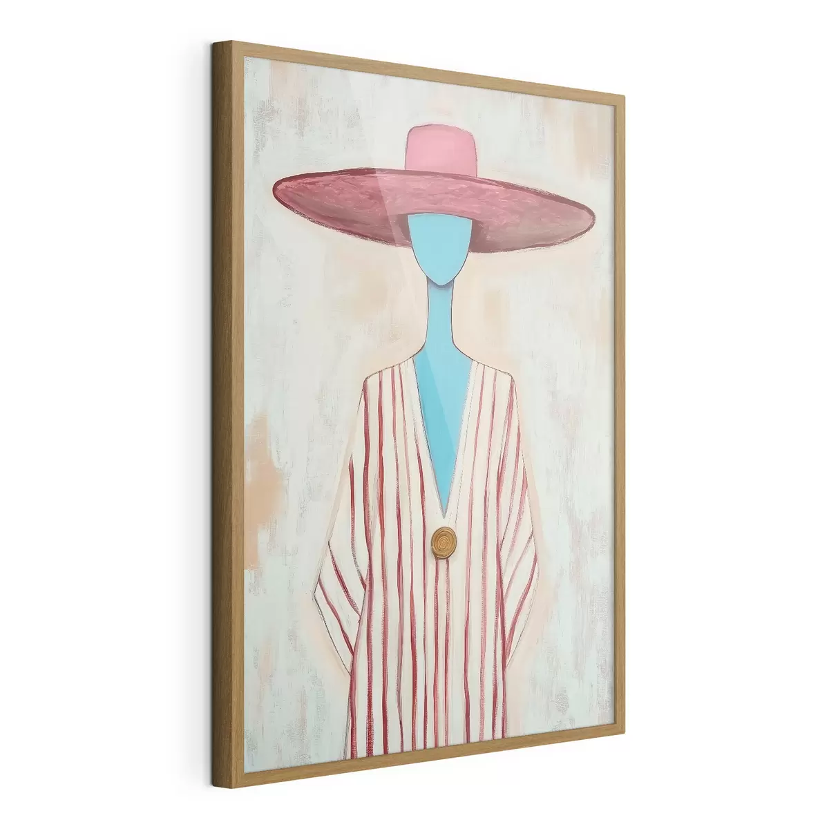 Poster Tableau représentant une figure féminine abstraite f51152