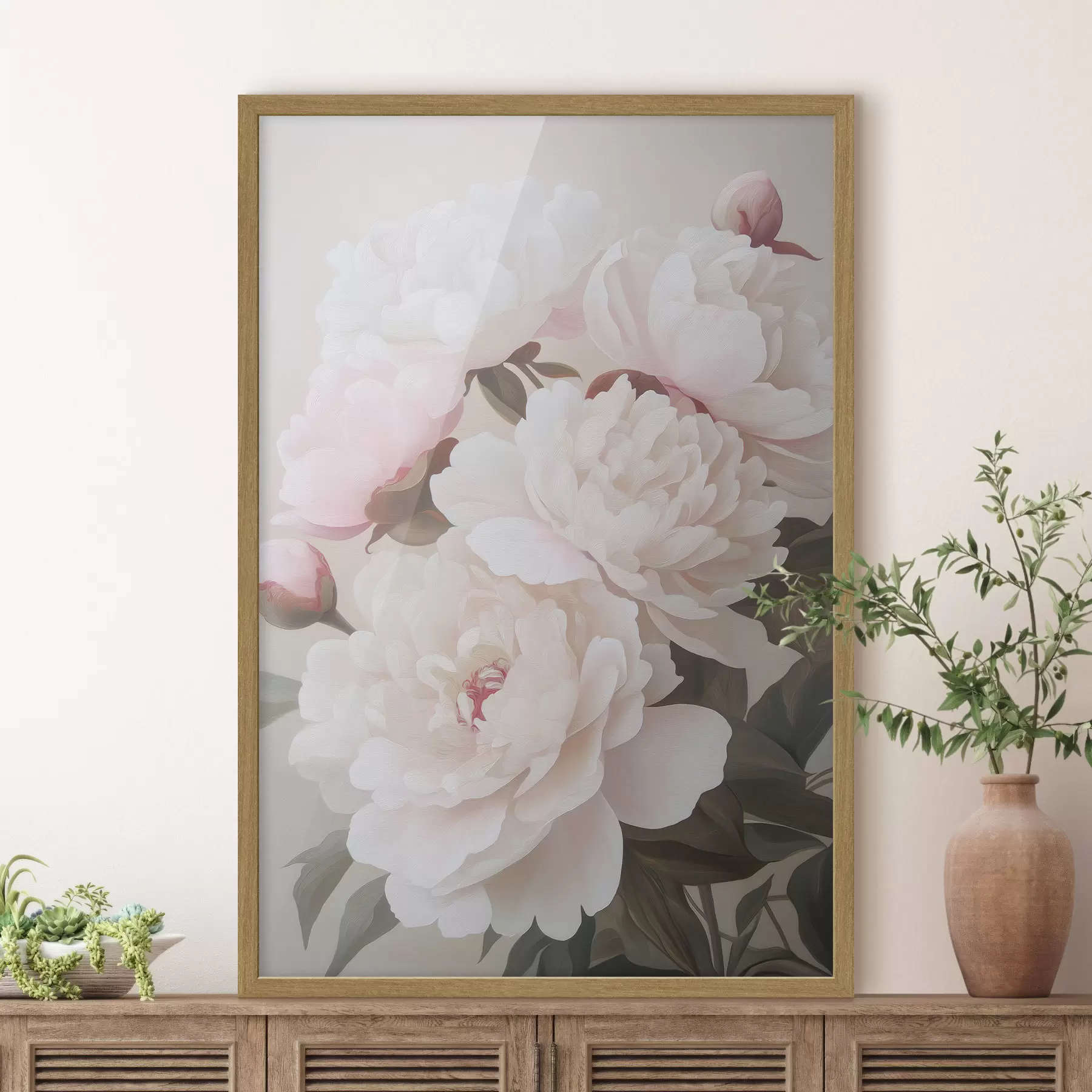 Papier peint Pivoines f51153