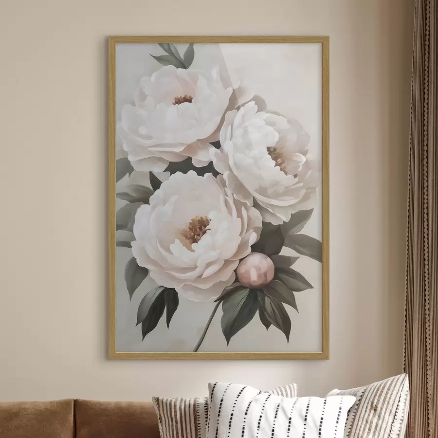 Papier peint Pivoines f51154