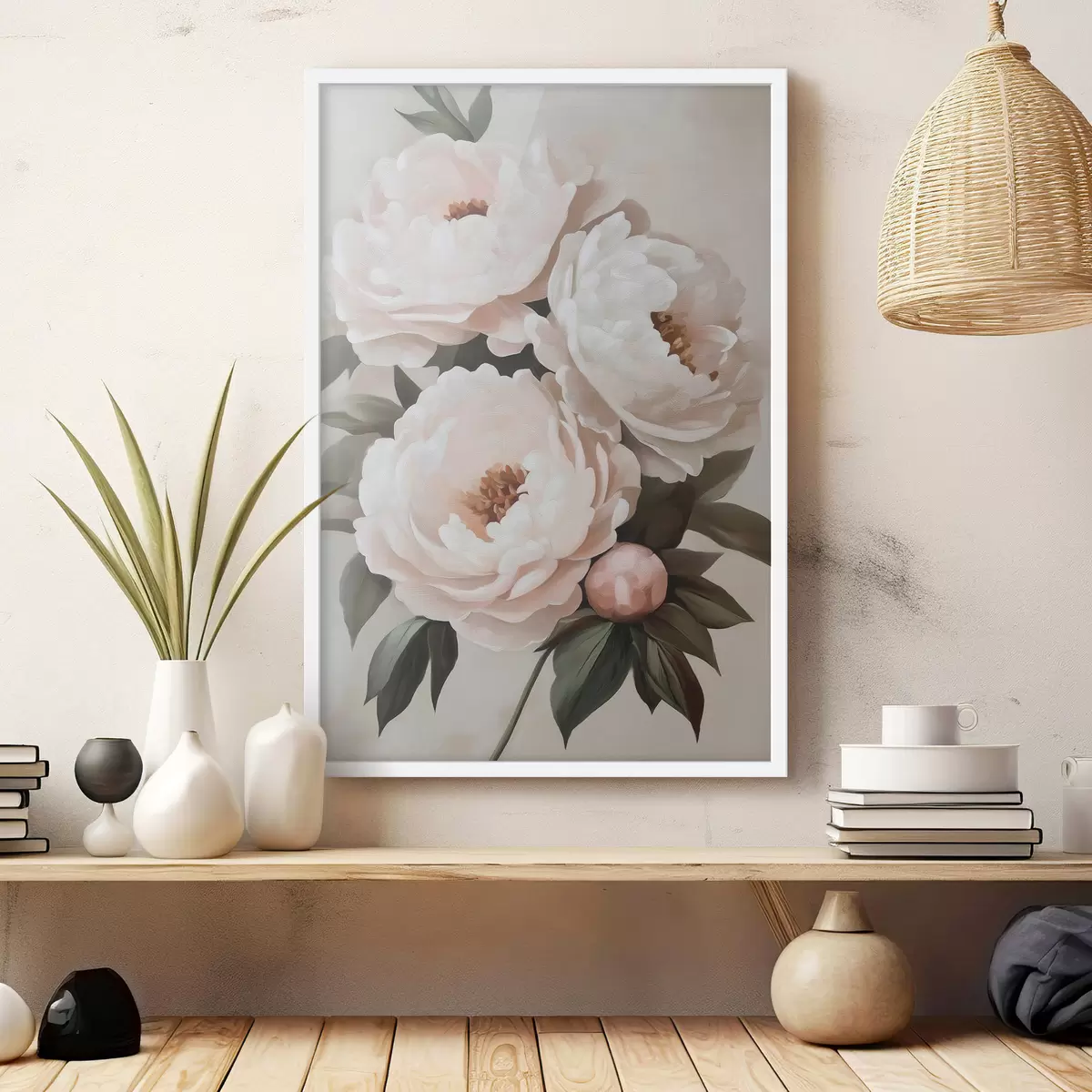 Poster Pivoines f51154