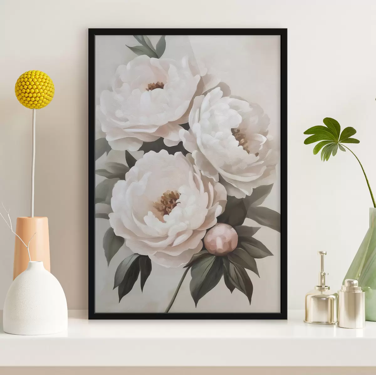 Poster Pivoines f51154