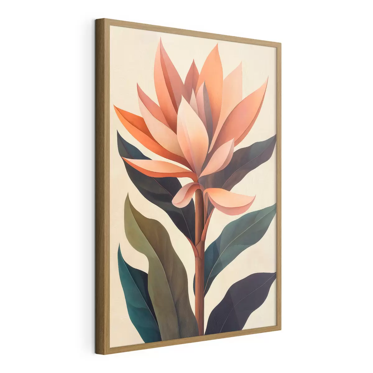 Poster Fleur abstraite f51155