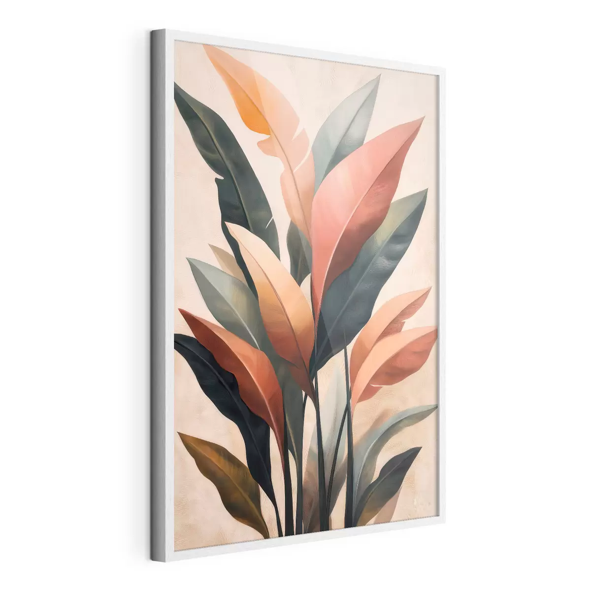 Poster Feuilles abstraites f51156