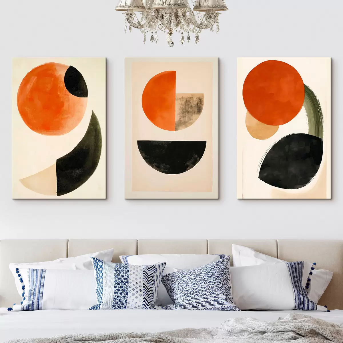 Tableau Abstraction géométrique m31085