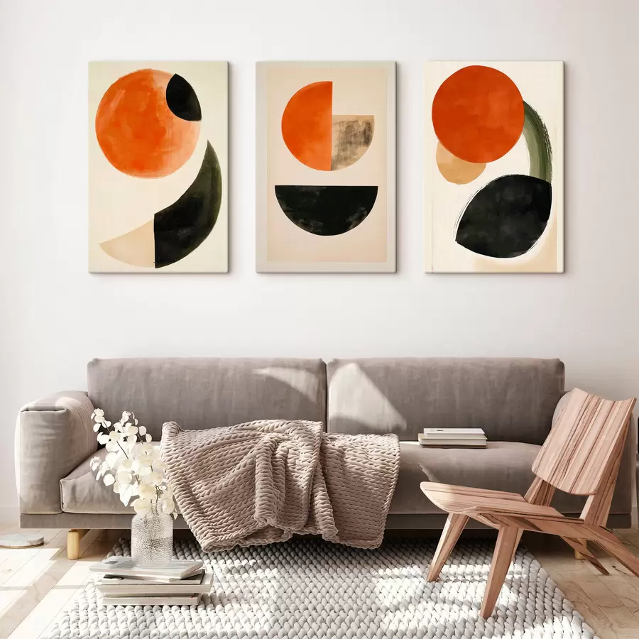 Tableau Abstraction géométrique m31085