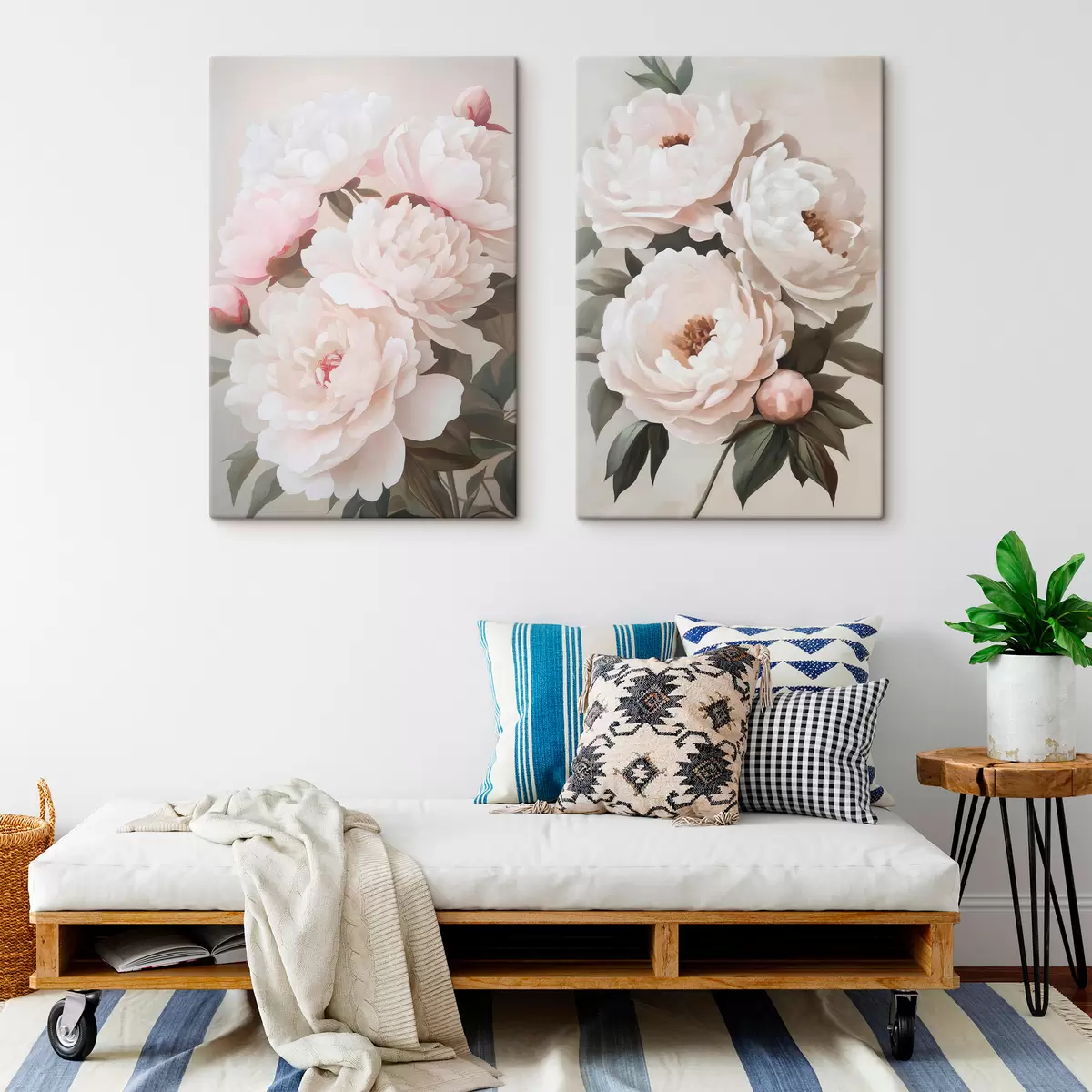 Tableau Pivoines m31104