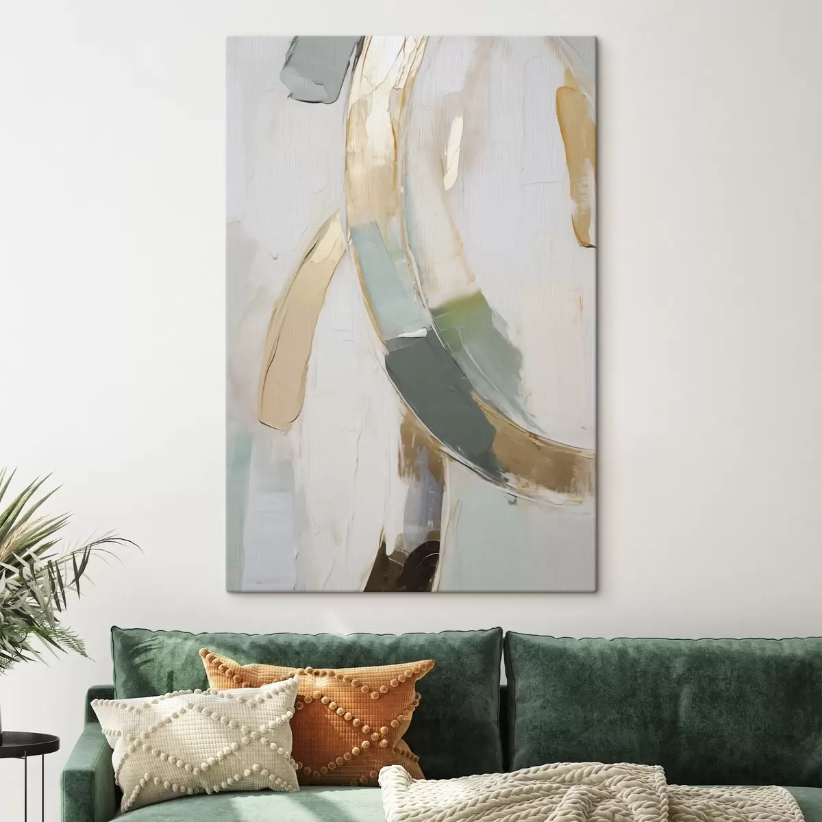 Tableau Composition abstraite, imitation d'un tableau s51166