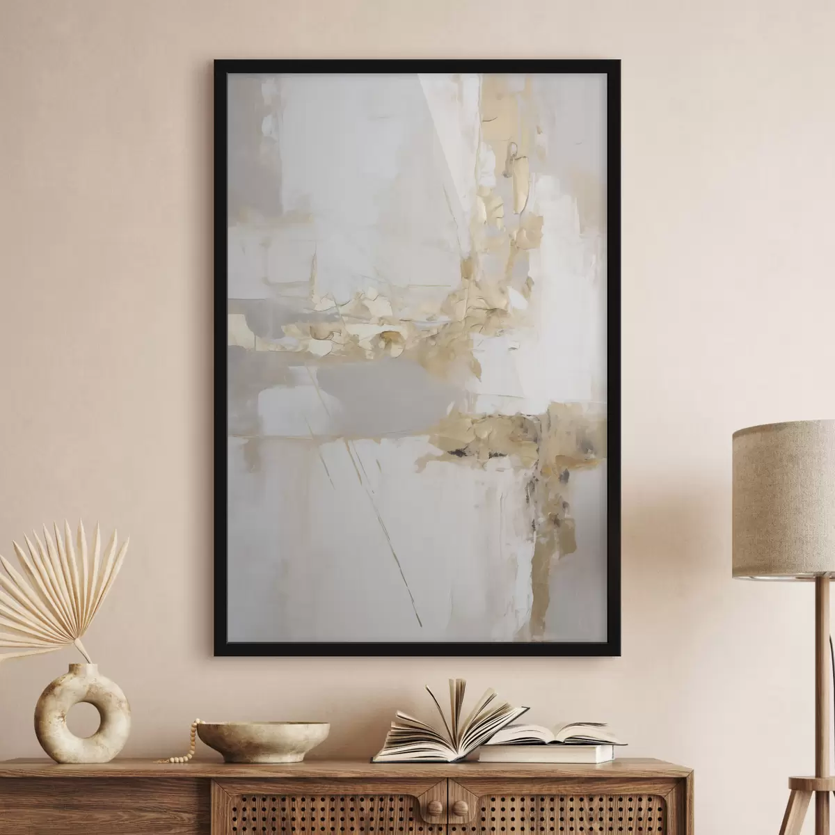Poster Abstraction moderne, imitation de la peinture f51162