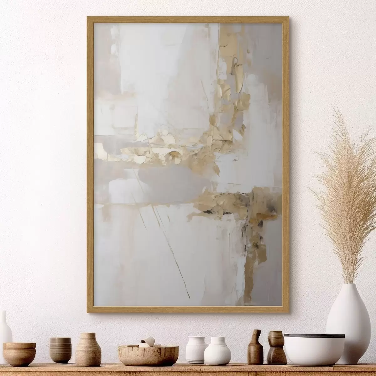 Poster Abstraction moderne, imitation de la peinture f51162