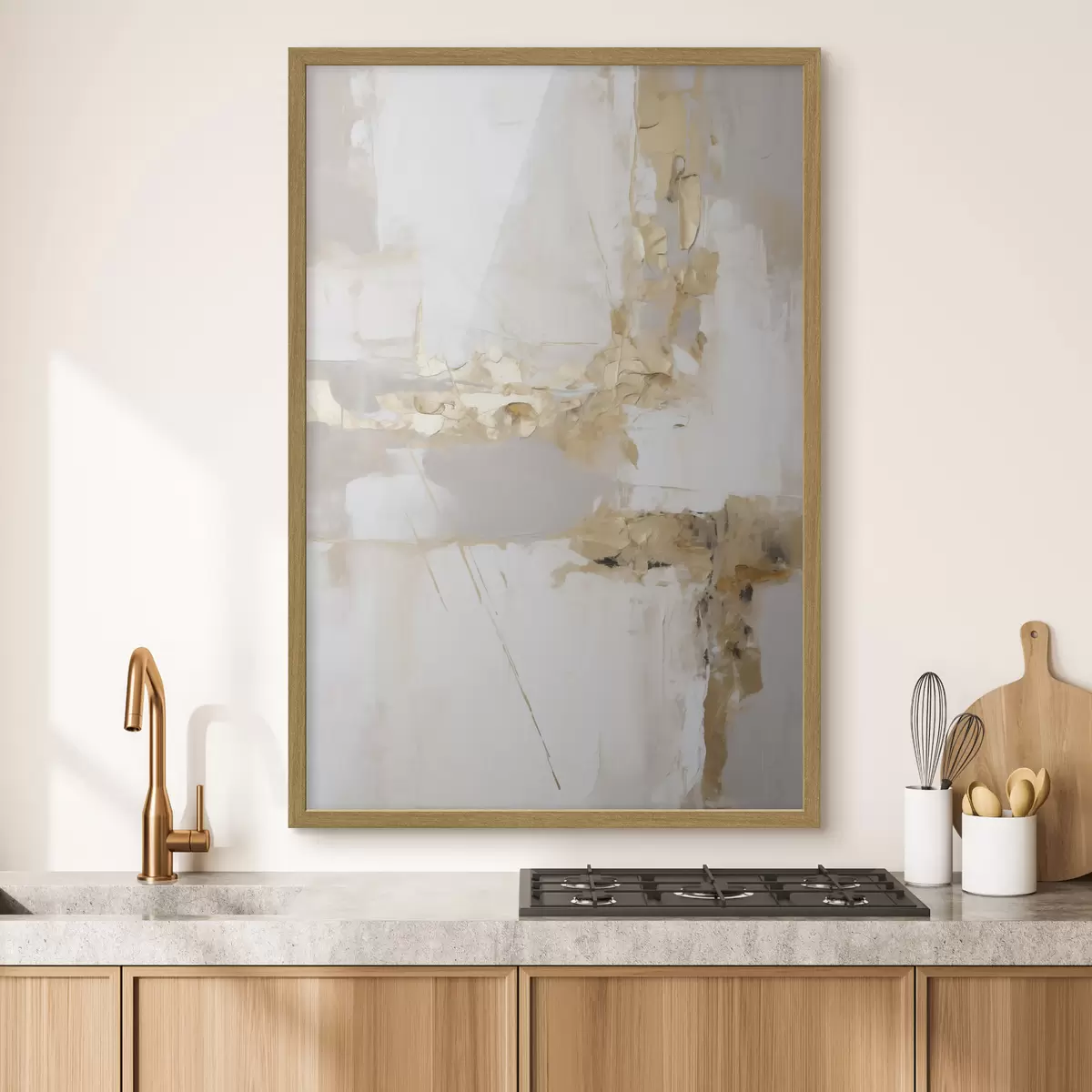 Poster Abstraction moderne, imitation de la peinture f51162