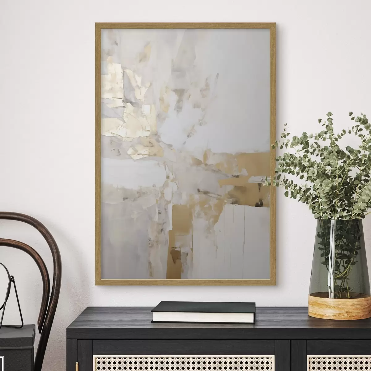Poster Abstraction minimaliste, imitation d'un tableau f51163