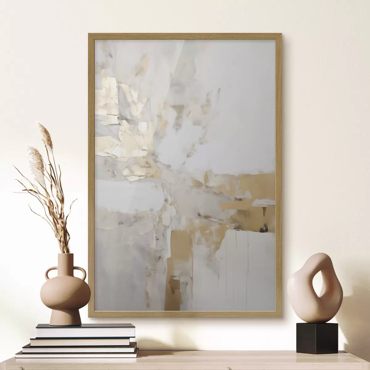 Poster Abstraction minimaliste, imitation d'un tableau f51163
