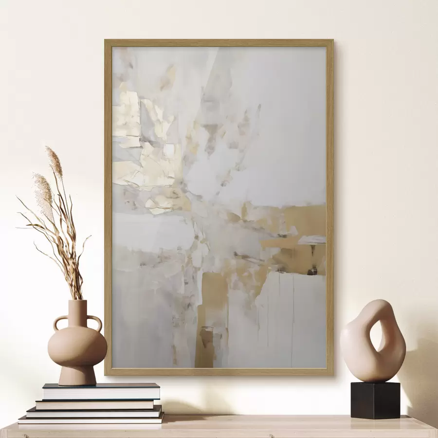 Papier peint Abstraction minimaliste, imitation d'un tableau f51163