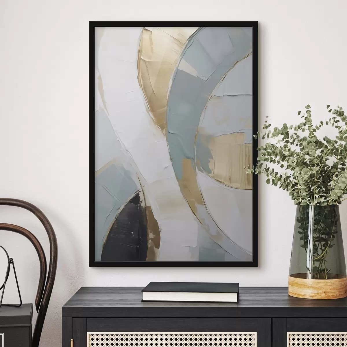 Poster Motif abstrait, imitation d'un tableau f51167