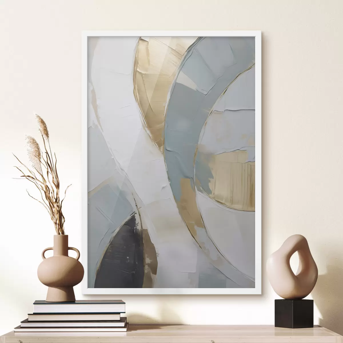 Poster Motif abstrait, imitation d'un tableau f51167