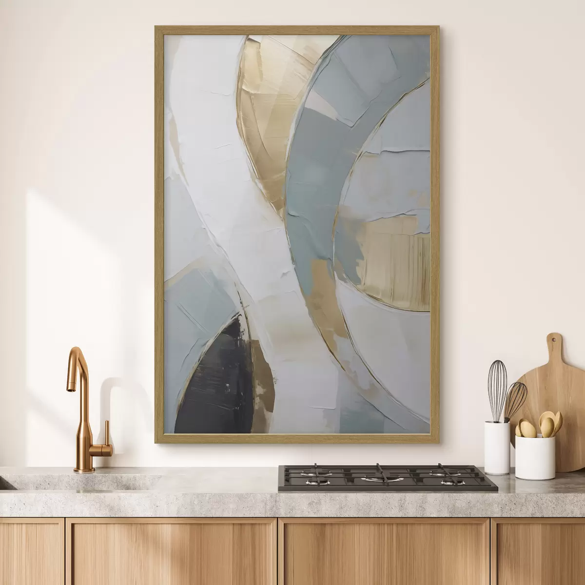 Poster Motif abstrait, imitation d'un tableau f51167