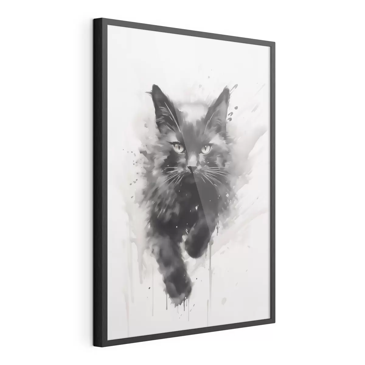 Poster Chat, imitation d'un tableau f51168