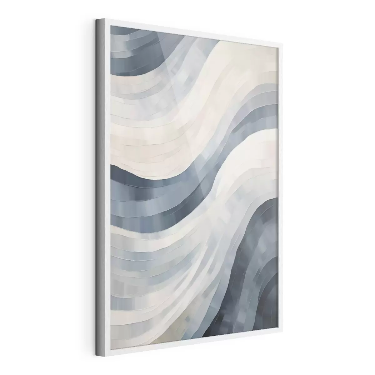 Poster Larges rayures abstraites, imitation d'un tableau f51170