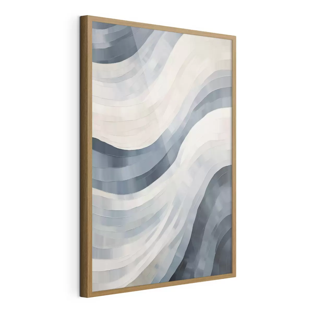 Poster Larges rayures abstraites, imitation d'un tableau f51170