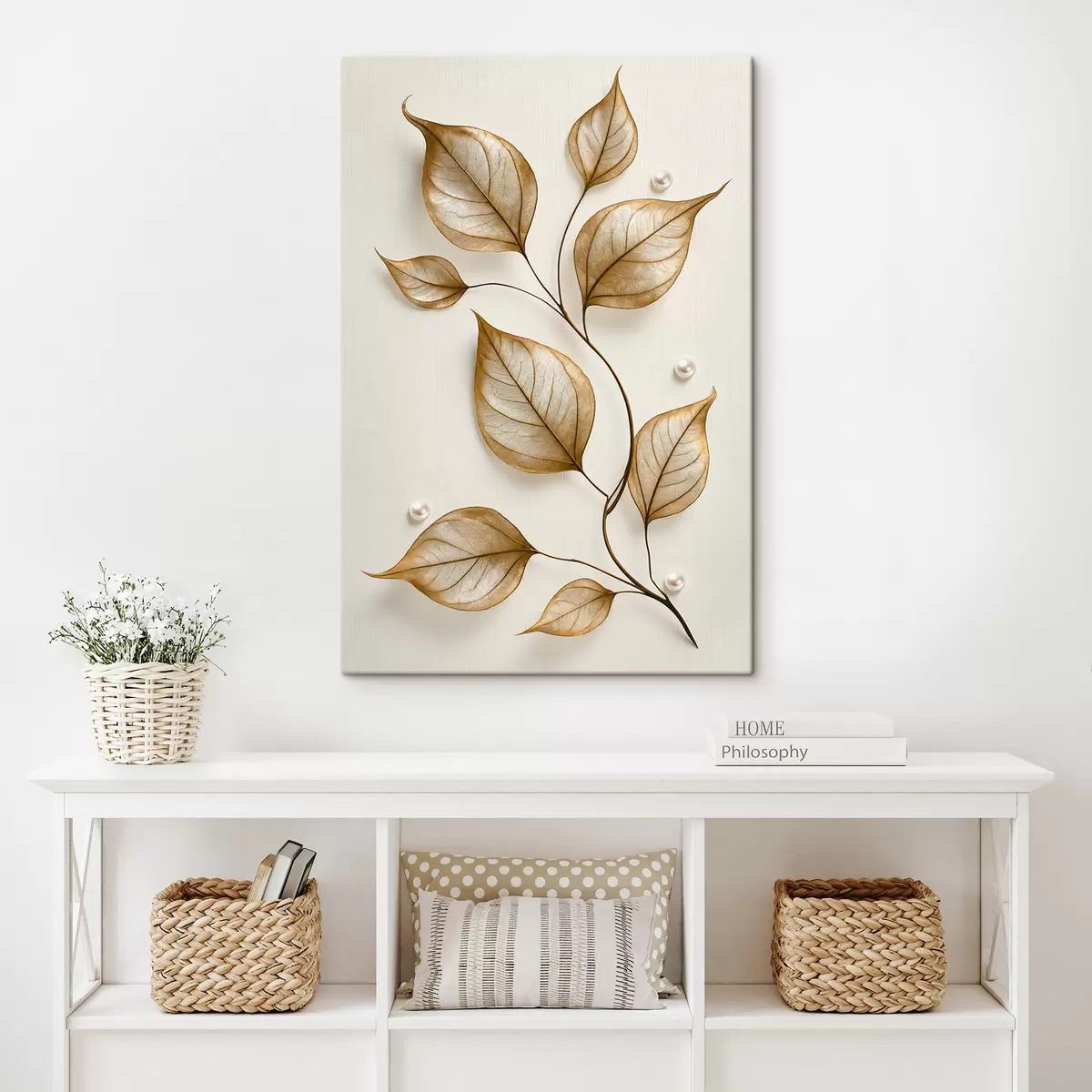 Tableau Élégante branche botanique s50866