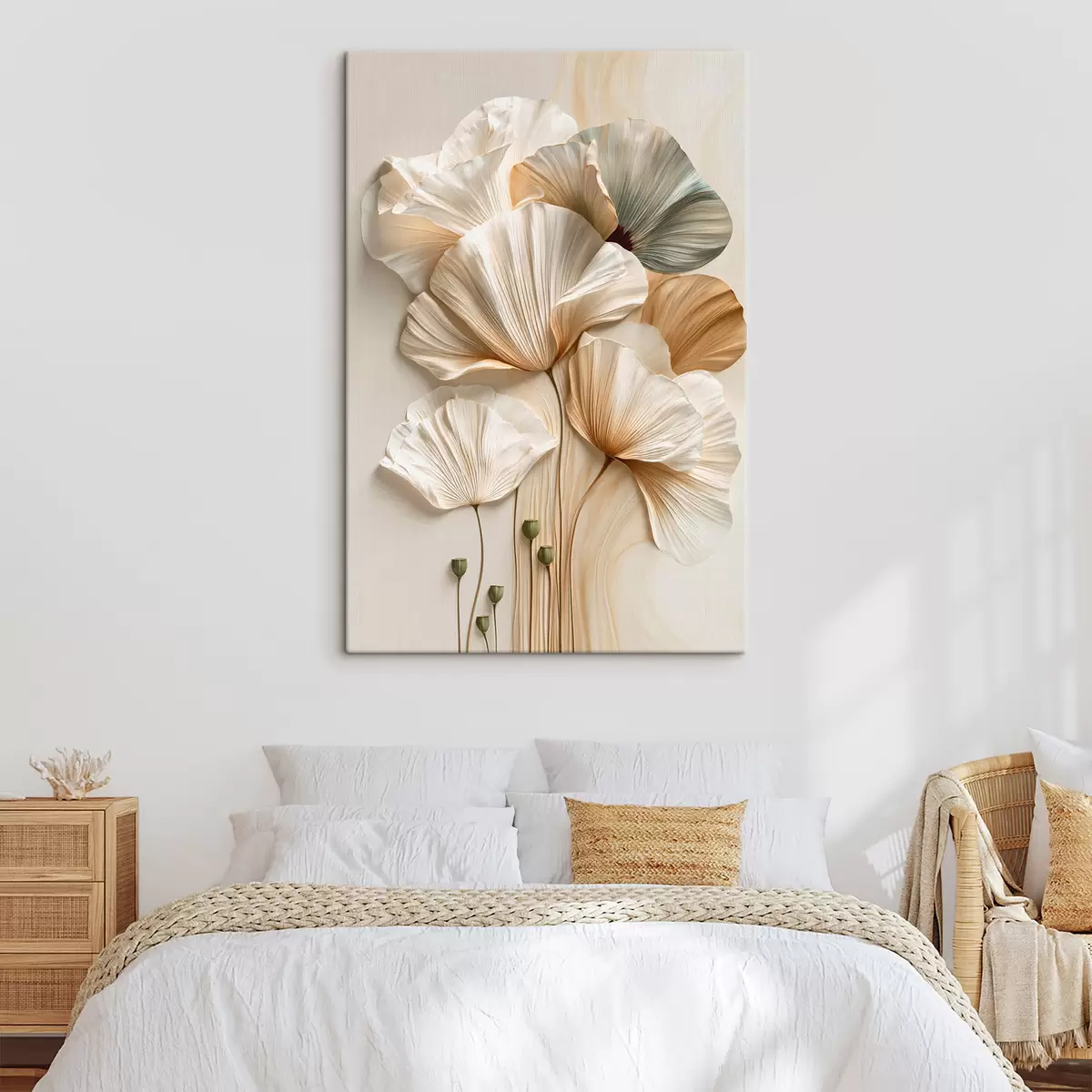 Tableau Fleurs abstraites s50870