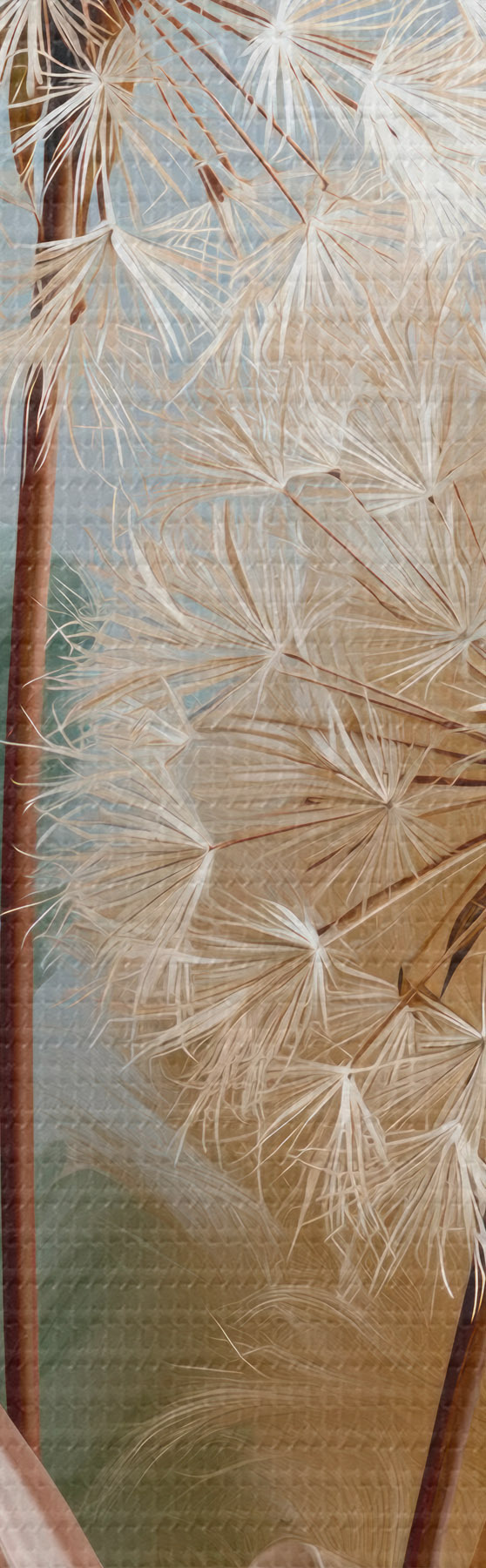 Tableau Pissenlits et fleurs des champs délicats s51182