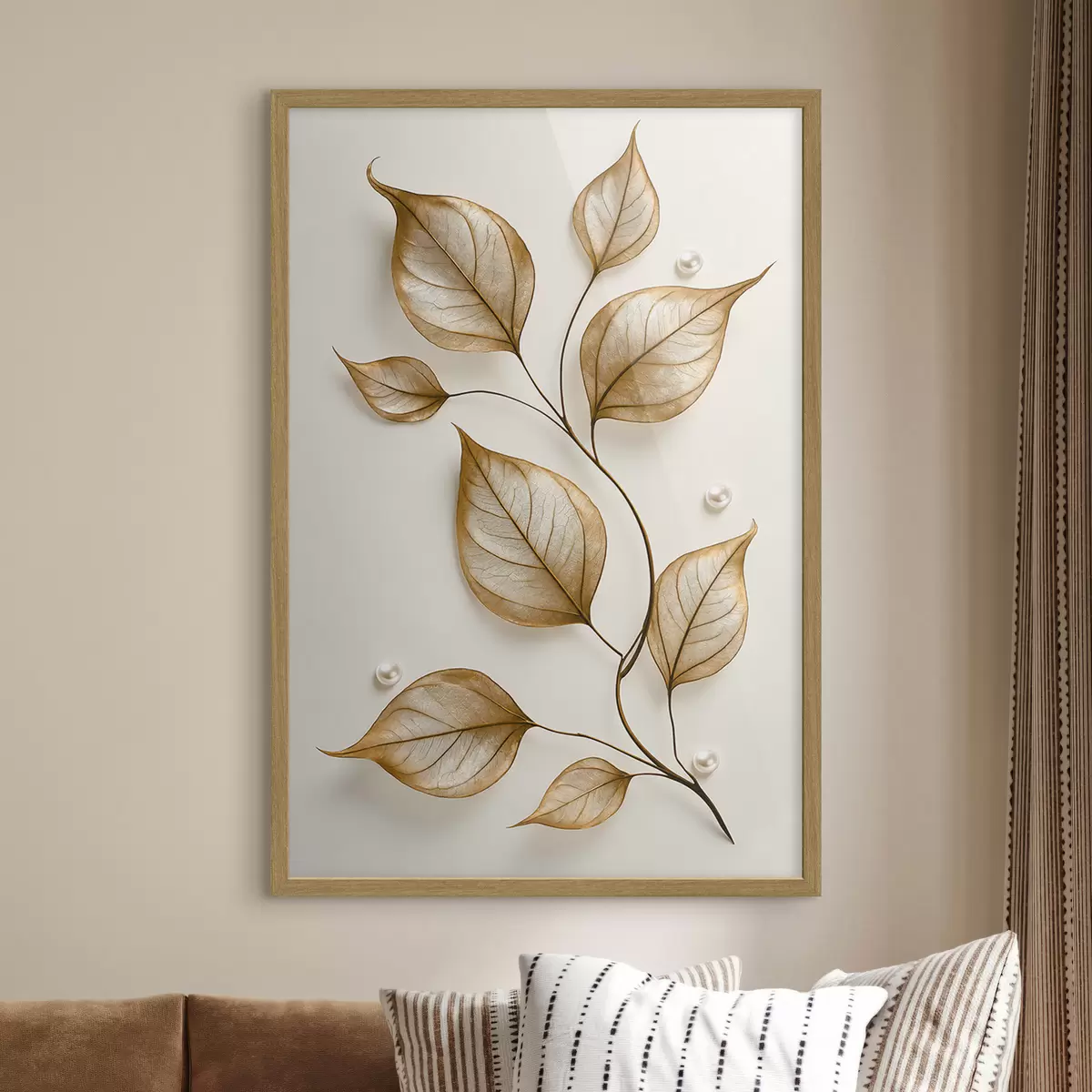 Poster Élégante branche botanique f50866