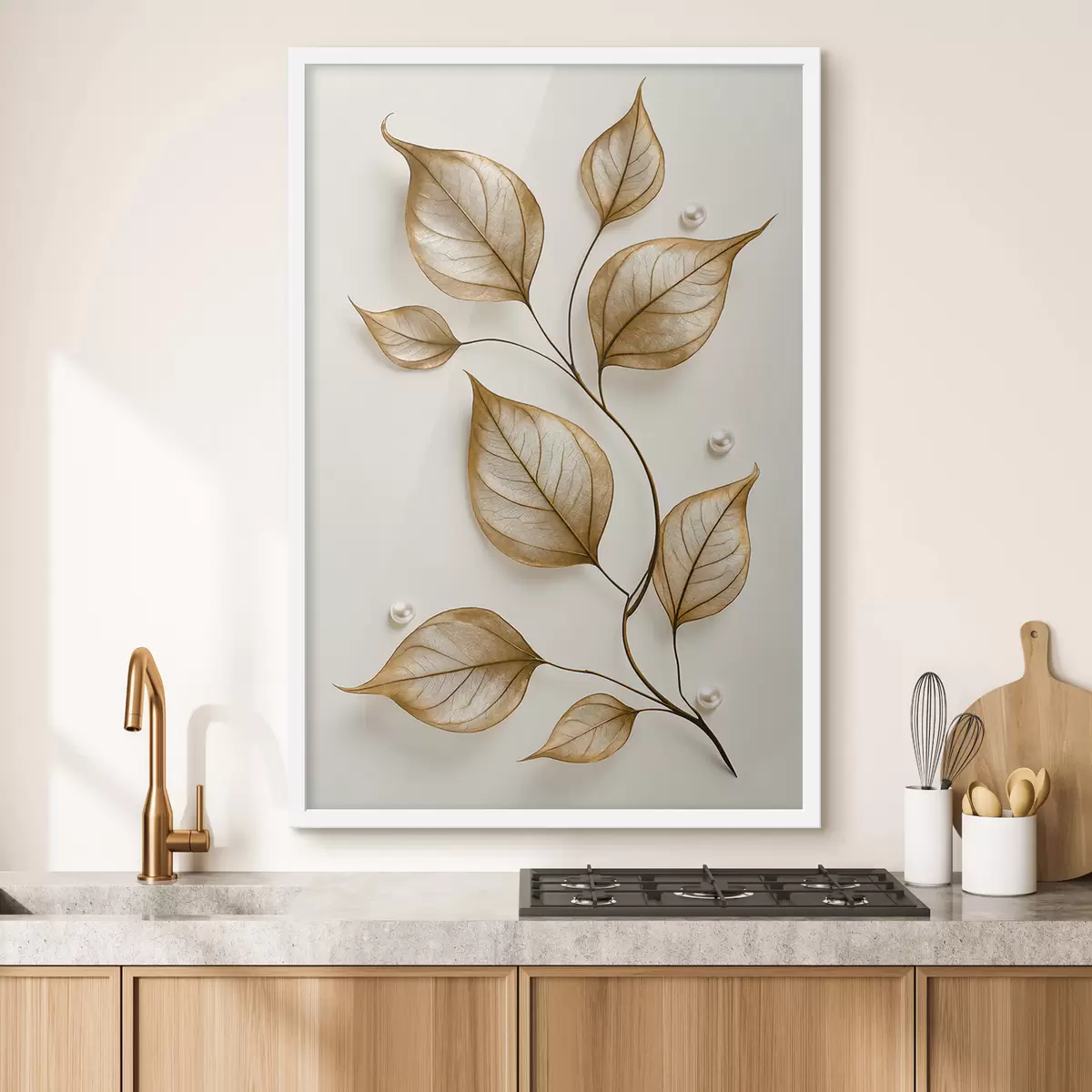 Poster Élégante branche botanique f50866