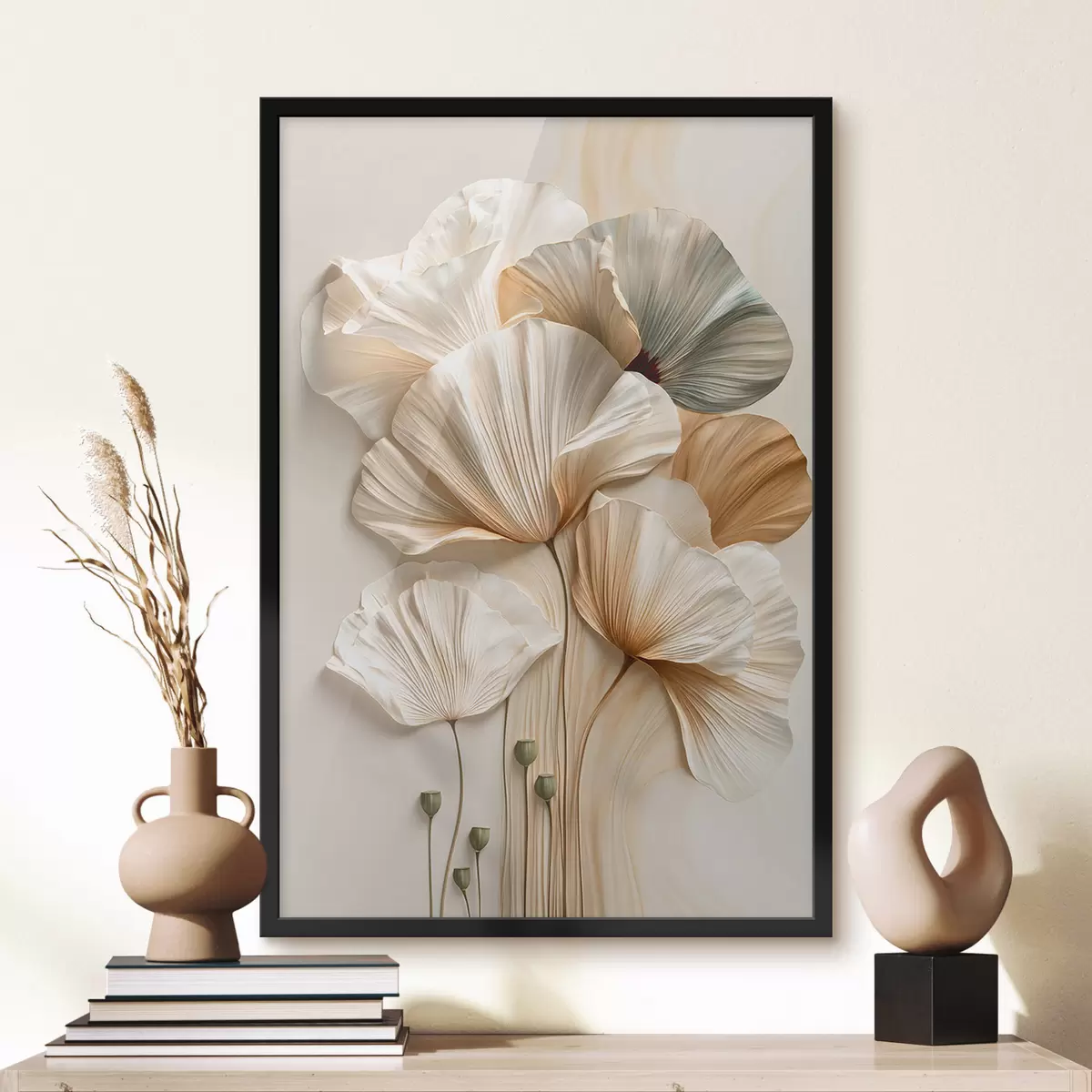 Poster Fleurs abstraites f50870