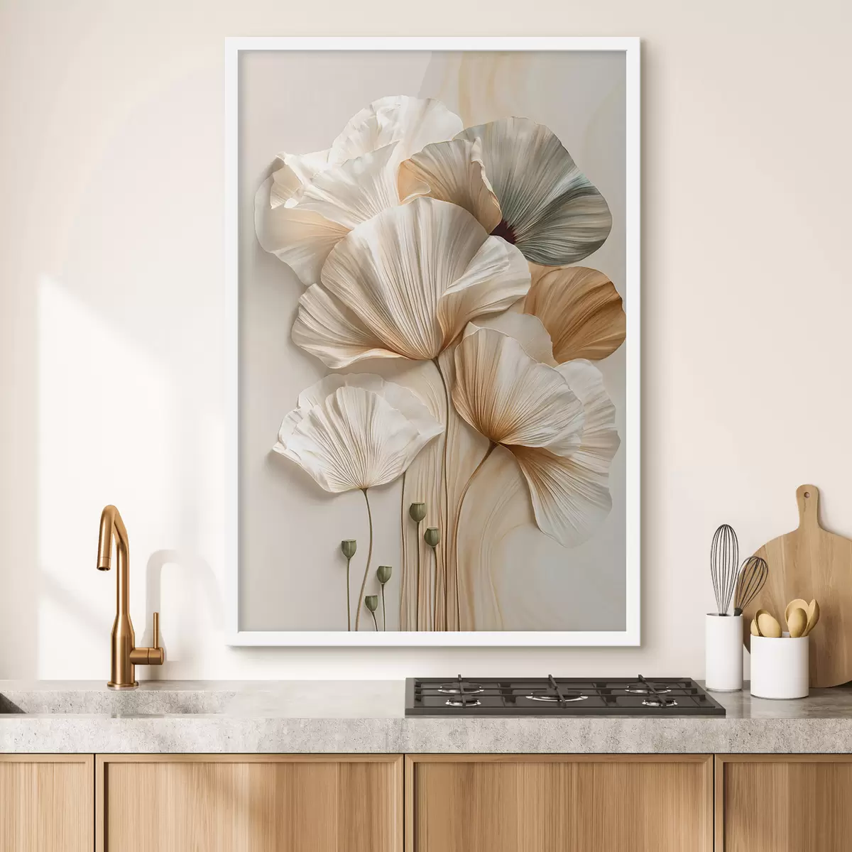 Poster Fleurs abstraites f50870