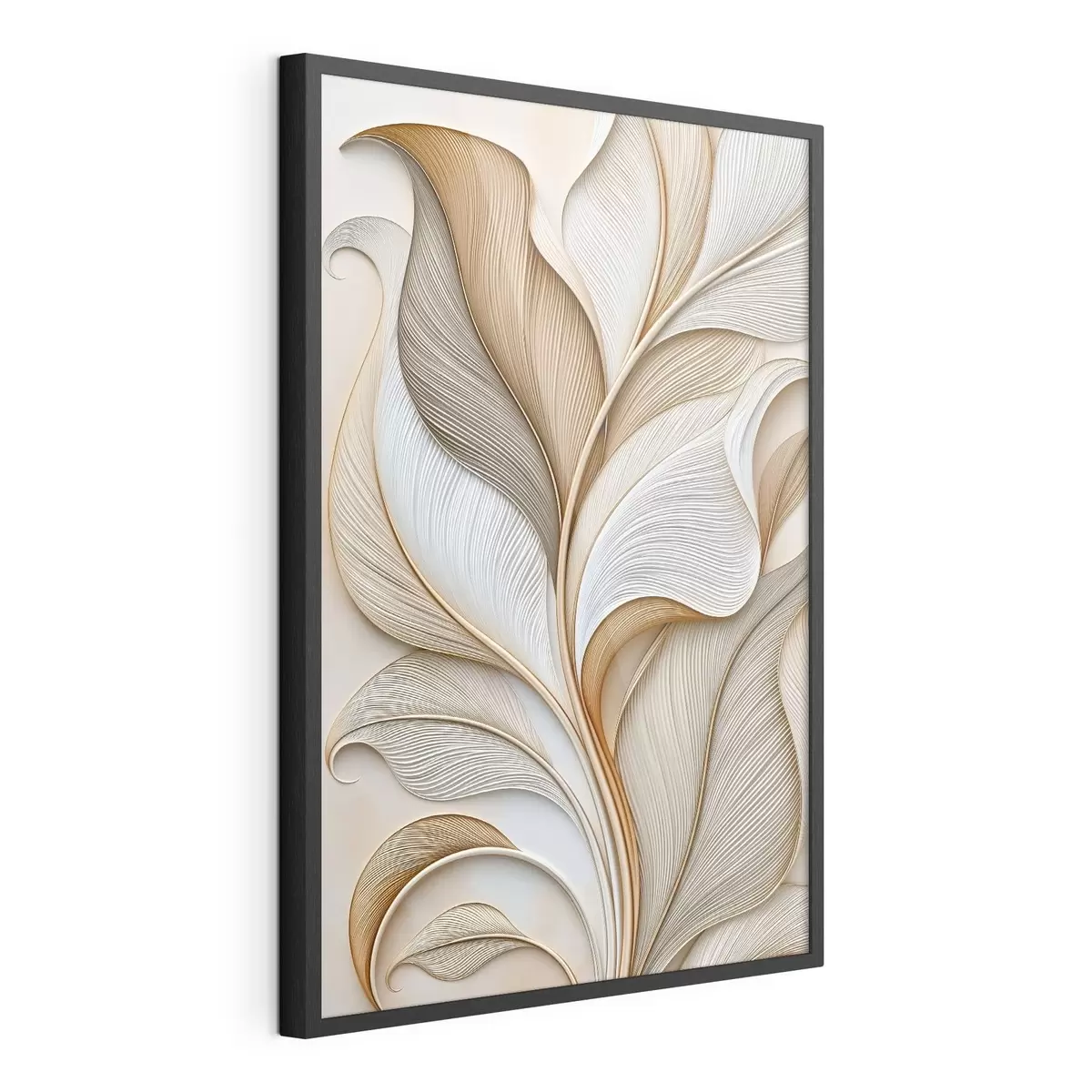 Poster Feuilles abstraites f51176