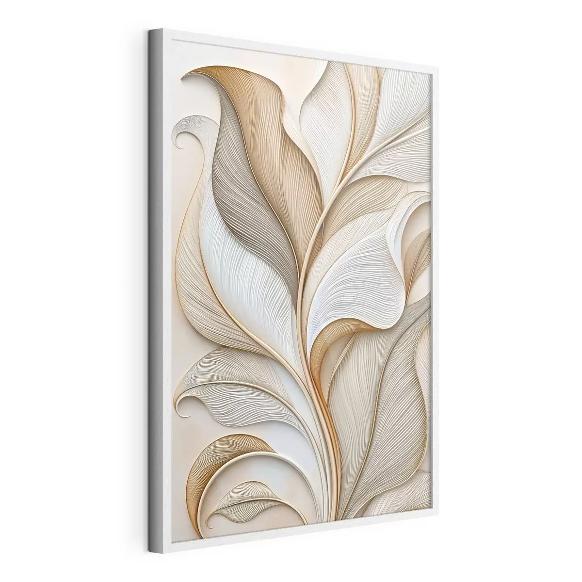 Poster Feuilles abstraites f51176