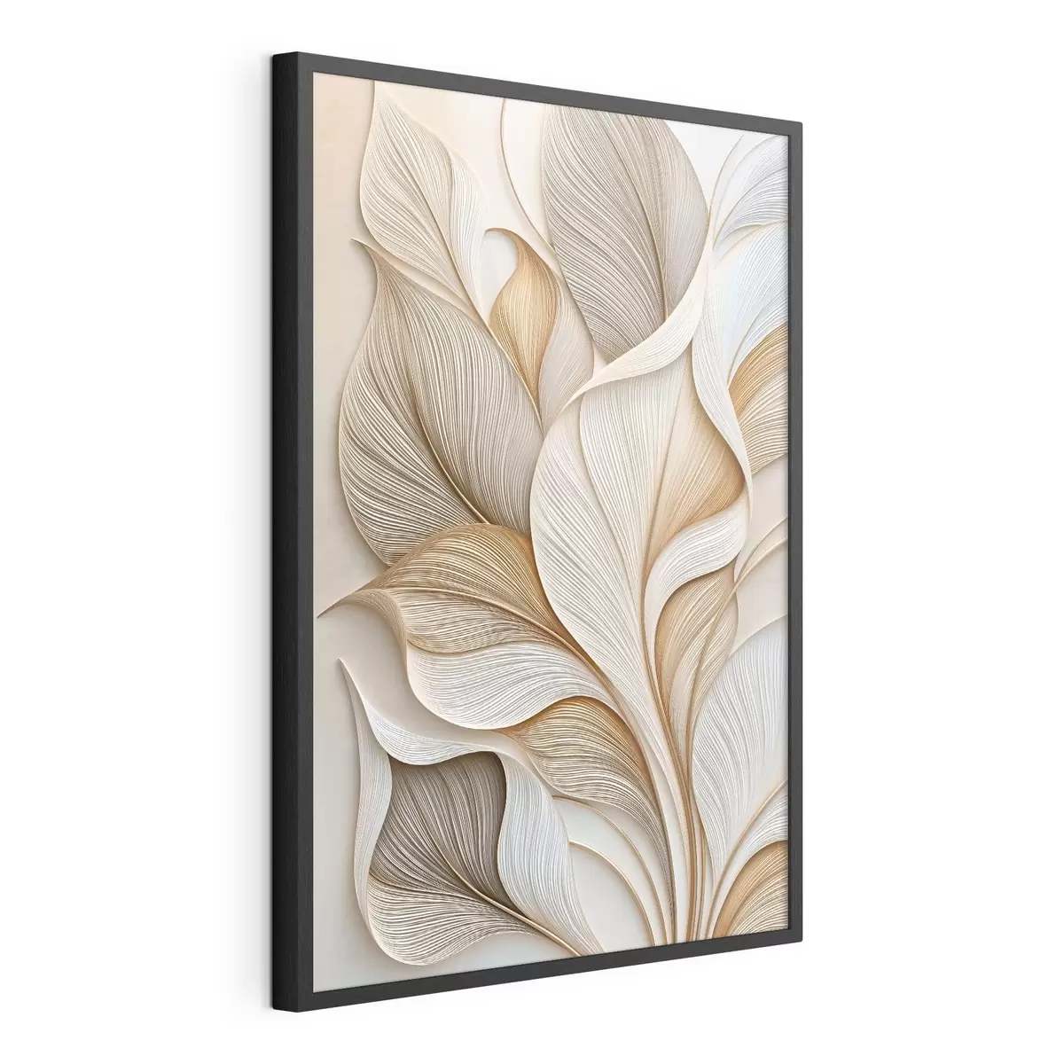Poster Feuilles abstraites f51177