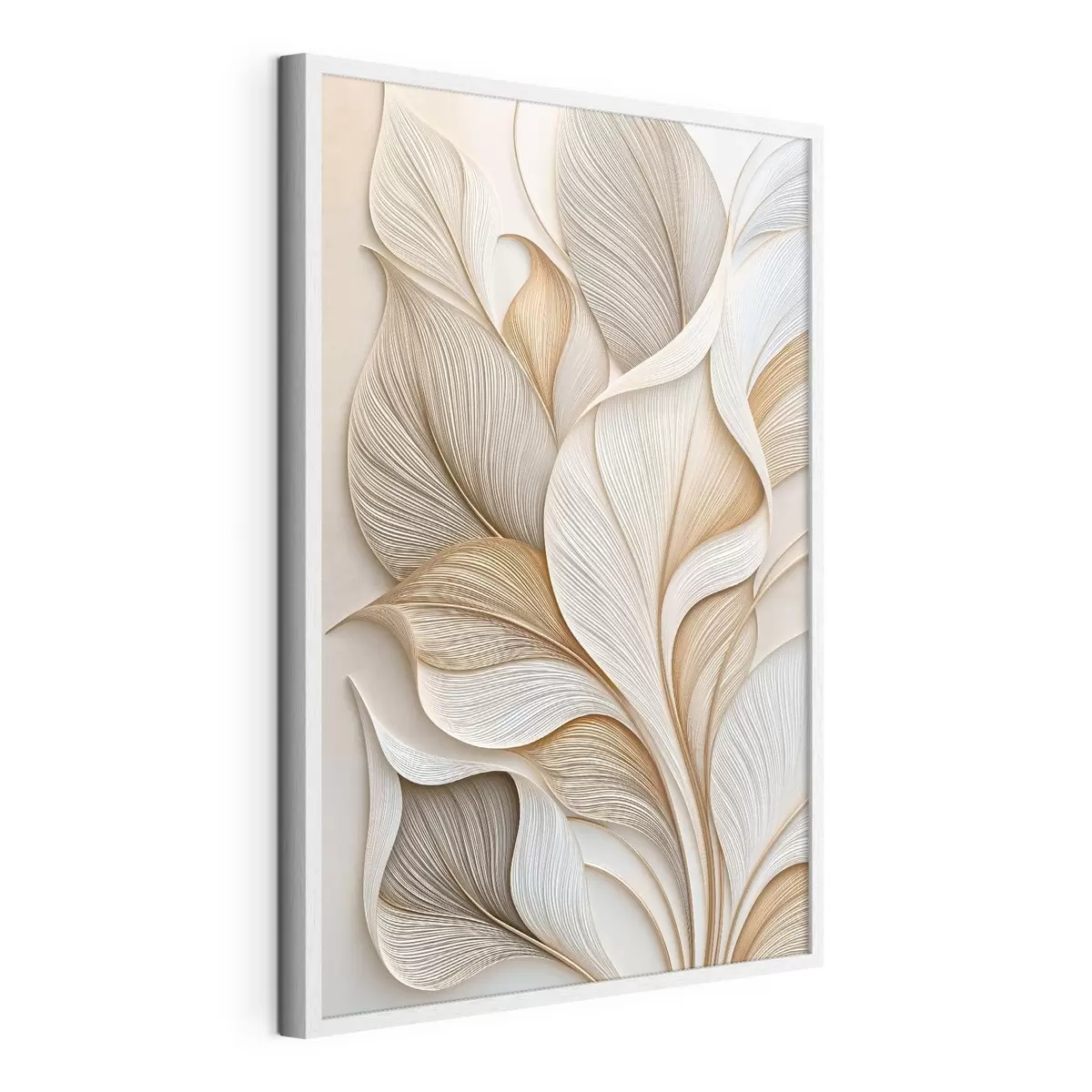 Poster Feuilles abstraites f51177