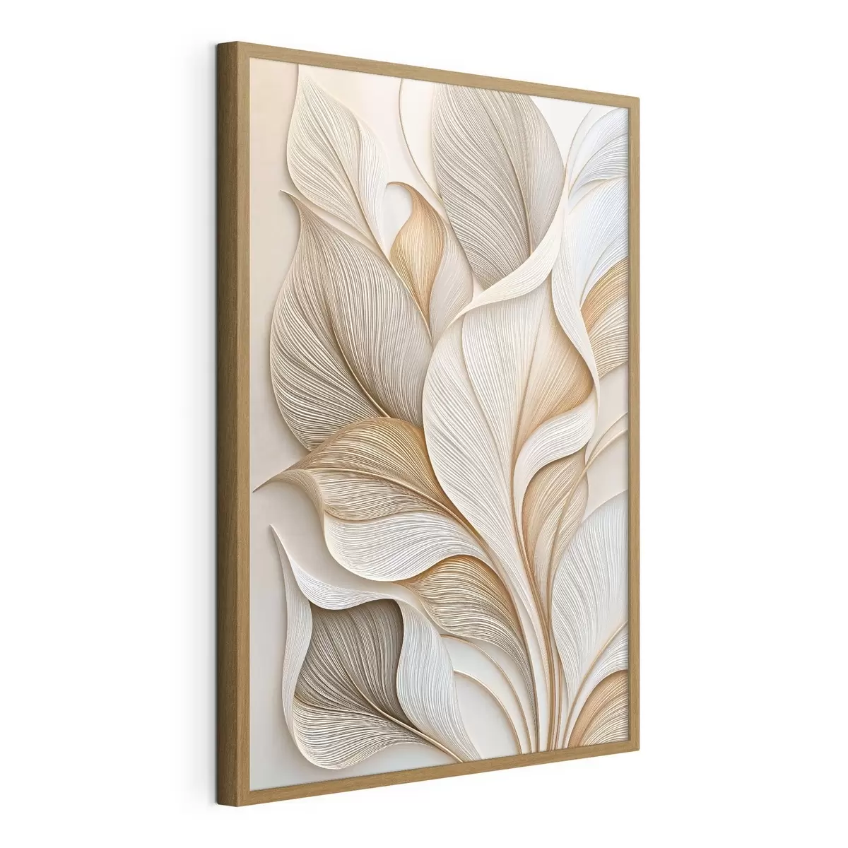 Poster Feuilles abstraites f51177