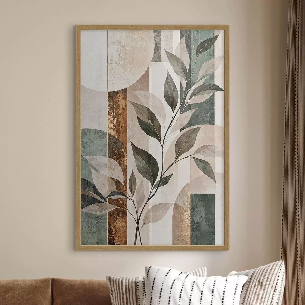 Poster Géométrie botanique f51180