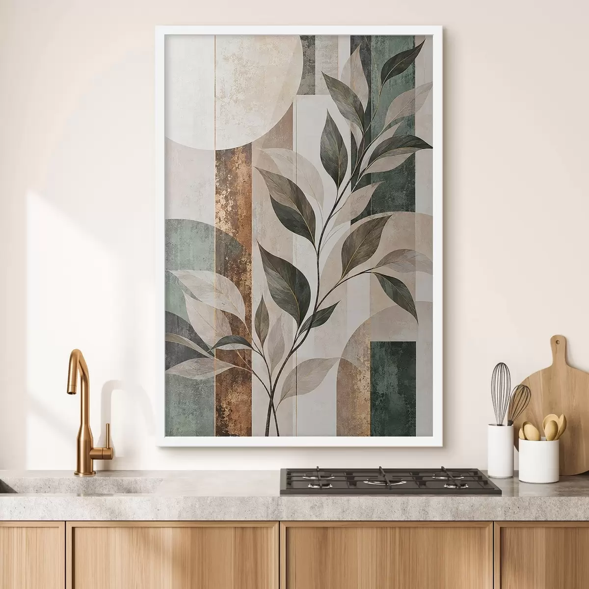 Poster Géométrie botanique f51180