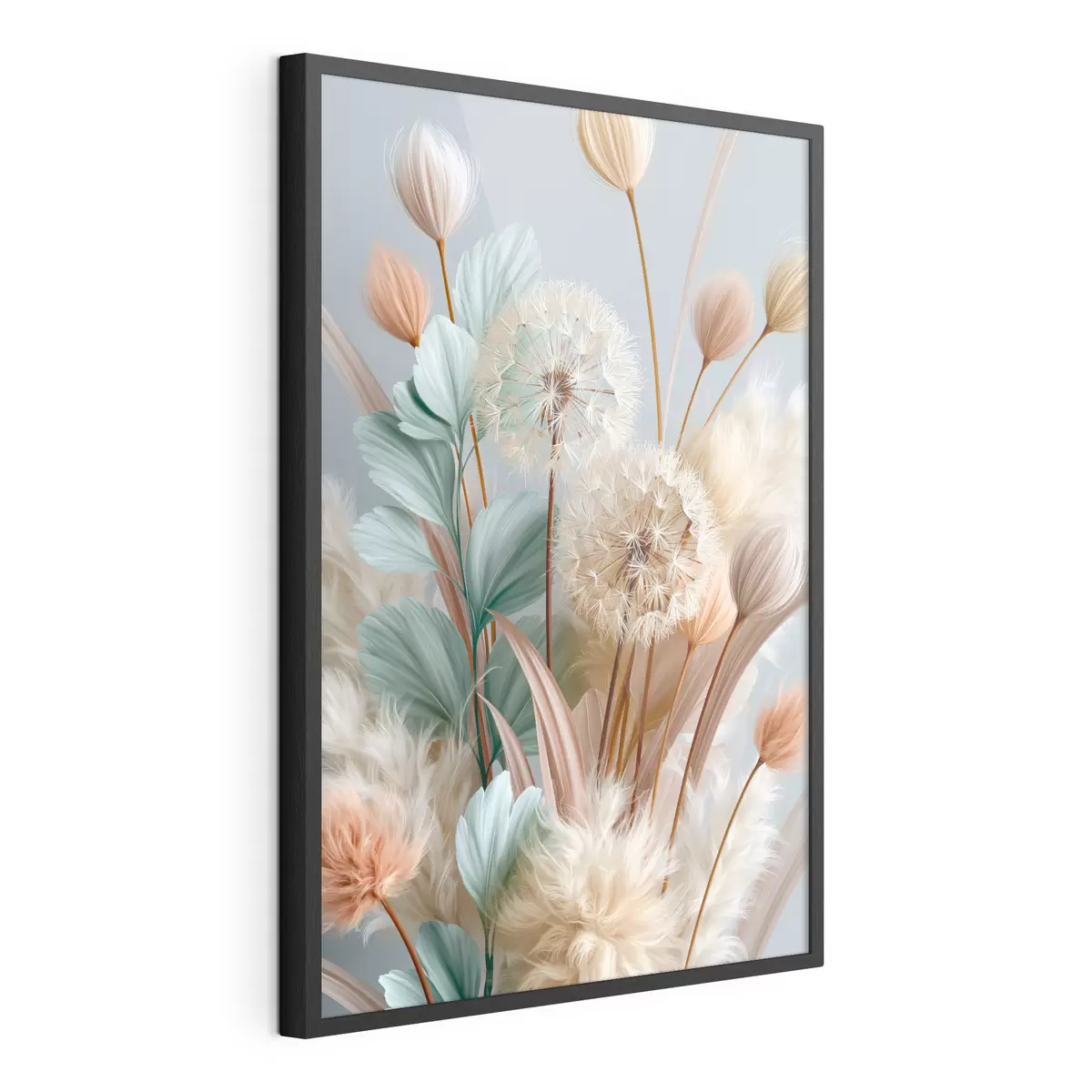 Poster Pissenlits et fleurs des champs délicats f51182