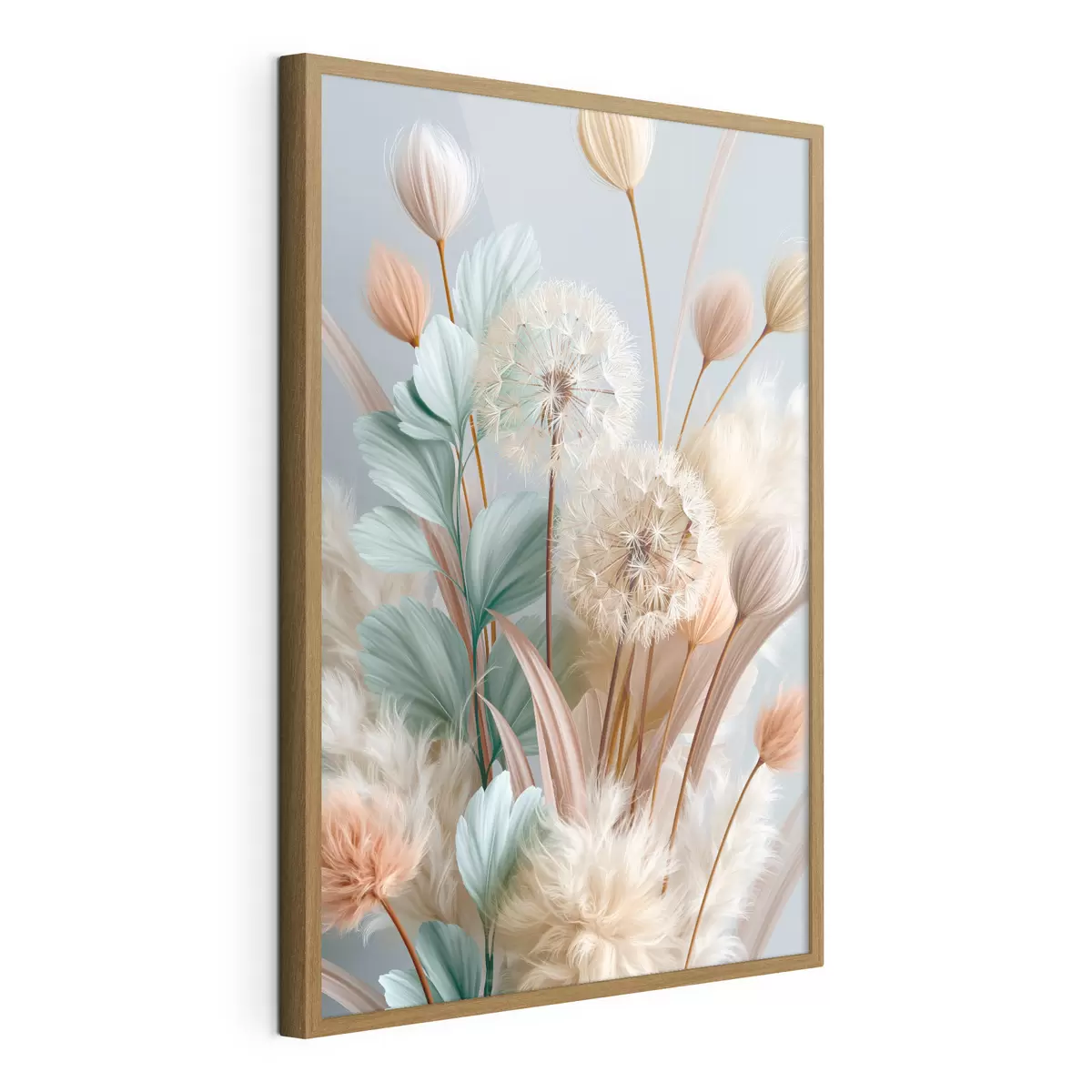 Poster Pissenlits et fleurs des champs délicats f51182