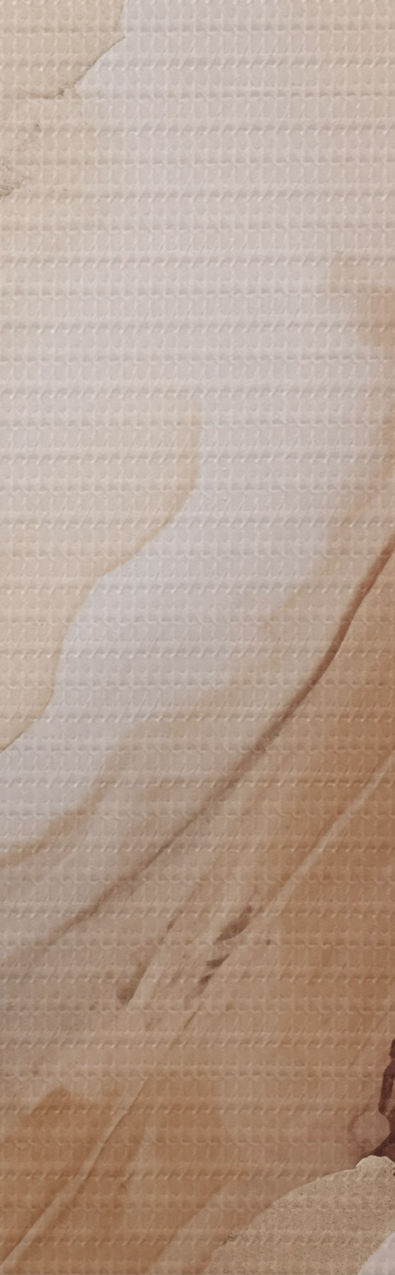 Tableau Couches d'art fluide beige et terre cuite m31089