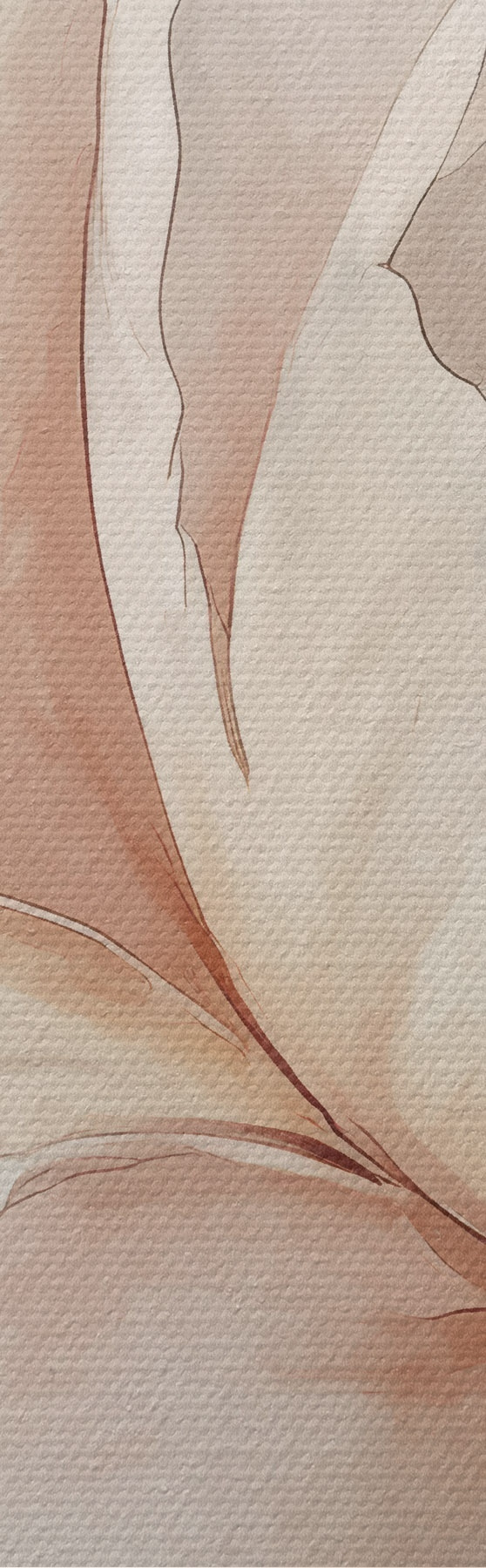 Tableau Pivoines à l'aquarelle en poudre m31091